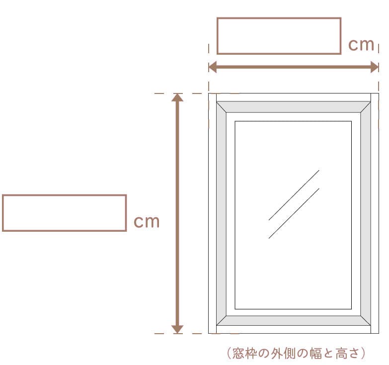 正面付けプレーンシェードのイメージ画像