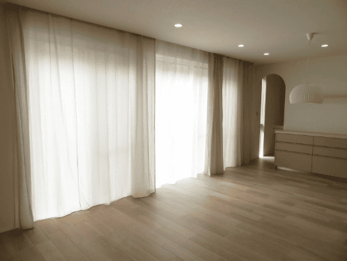 タッセルなしトレジュールカーテンのイメージ画像